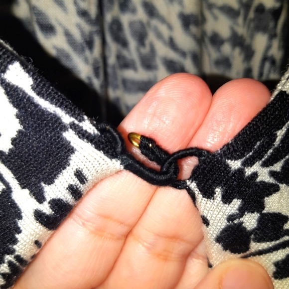 (S)🚨Elie Tahari🚨 💯Silk & Cashmere Blend Waterfall Cardigan Sz S Ptp 19"×L2… - Picture 3 of 8